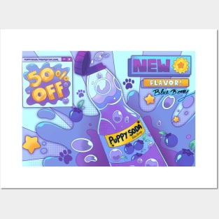 Puppy soda Posters and Art